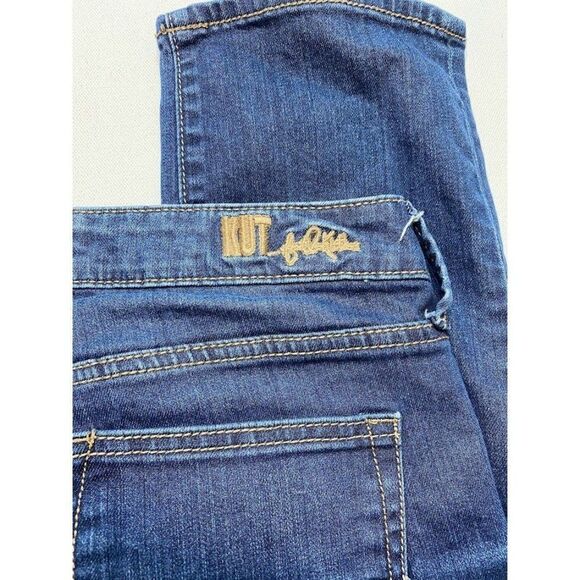 Kut from the Kloth Dark Wash Slim Fit Stretch Denim Jeans Sz 6 - Picture 9 of 9